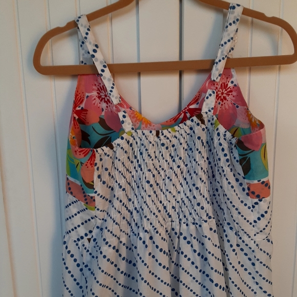 Singara BT Cotton Summer Tank Dress, Size L - Picture 6 of 9
